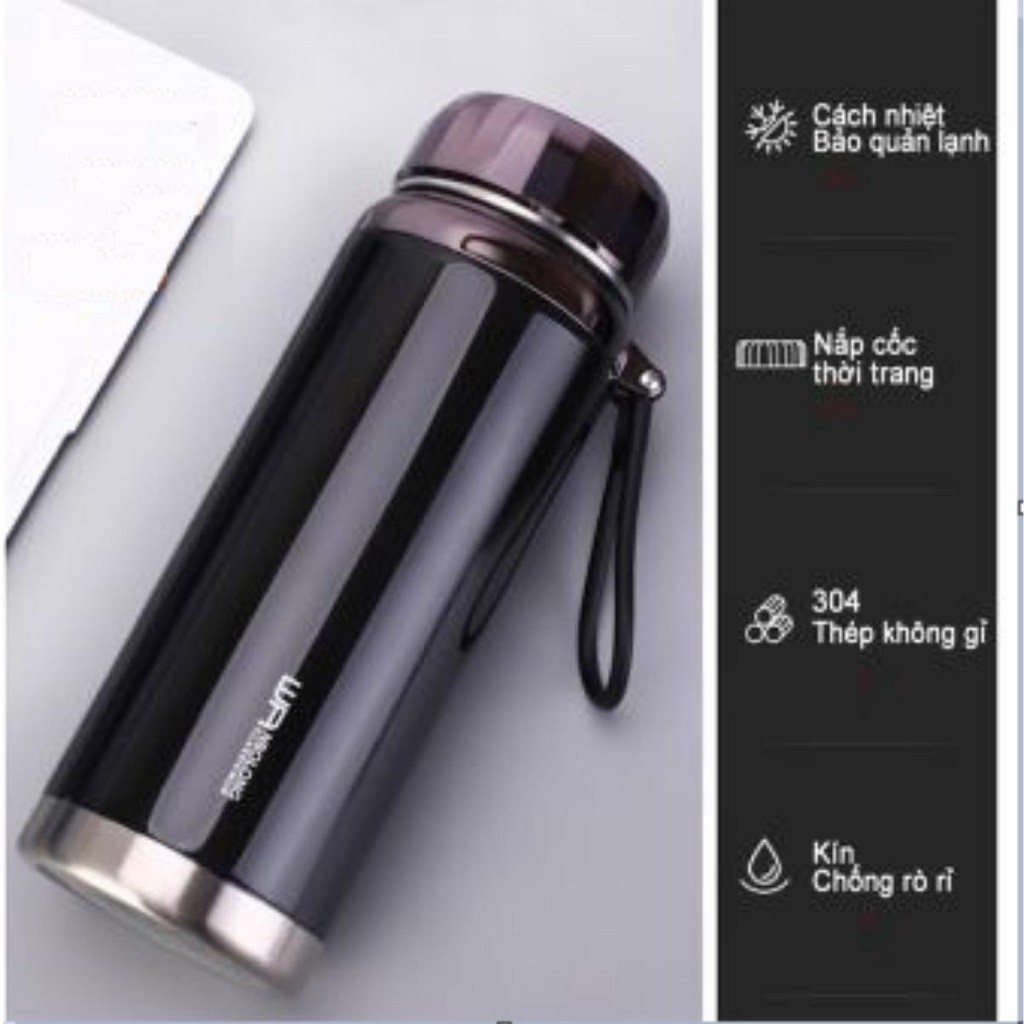Bình Giữ Nhiệt Chất Liệu Inox 304 Nắp Kim Cương Cao Cấp Dung Tích 1200ML 1500ML Giữ Nóng 48H Giữ Lạnh 72H
