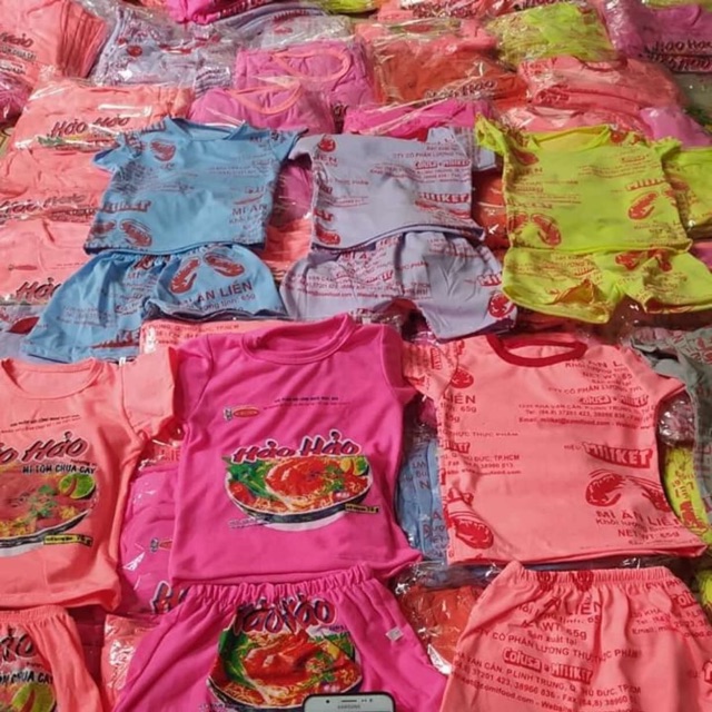 Bộ mì tôm chất cotton