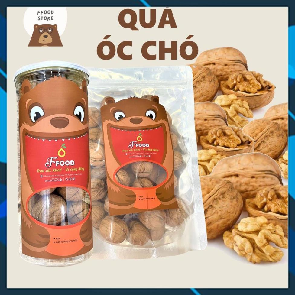 Quả óc chó đỏ nguyên vỏ 500gr - Nhập khẩu Mỹ siêu dinh dưỡng cho bà bầu Hoàn toàn tự nhiên, nói không với chất bảo quản