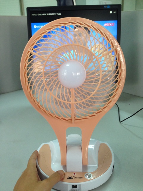 Quạt sạc -đèn LED sạc loại lớn