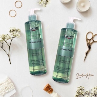 Sữa rửa mặt eucerin dermopure cleansing gel cho da dầu mụn bsdl khuyên dùng