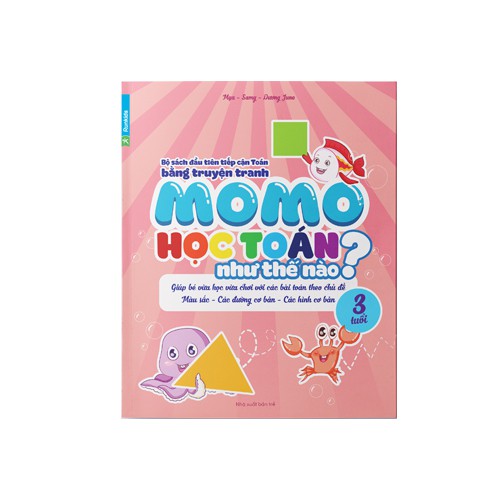 Sách Combo 4 cuốn Momo học Toán như thế nào? cho bé từ 3 - 5 tuổi | BigBuy360 - bigbuy360.vn