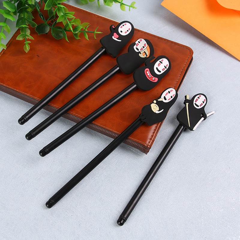 Bút Bi Viết Hình Vô Diện Anime Vùng Đất Linh Hồn - Bút Bi Nước Học Sinh, Sinh Viên Văn Phòng Mực Đen