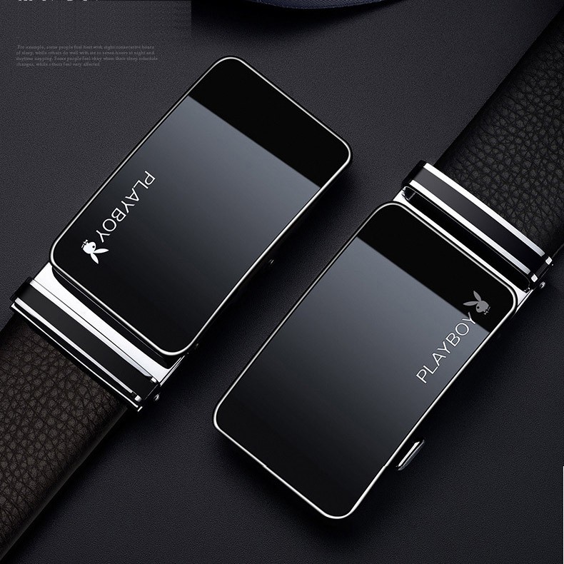 Thắt lưng/ dây nịt nam khóa tự động có hộp đựng hãng theo kèm