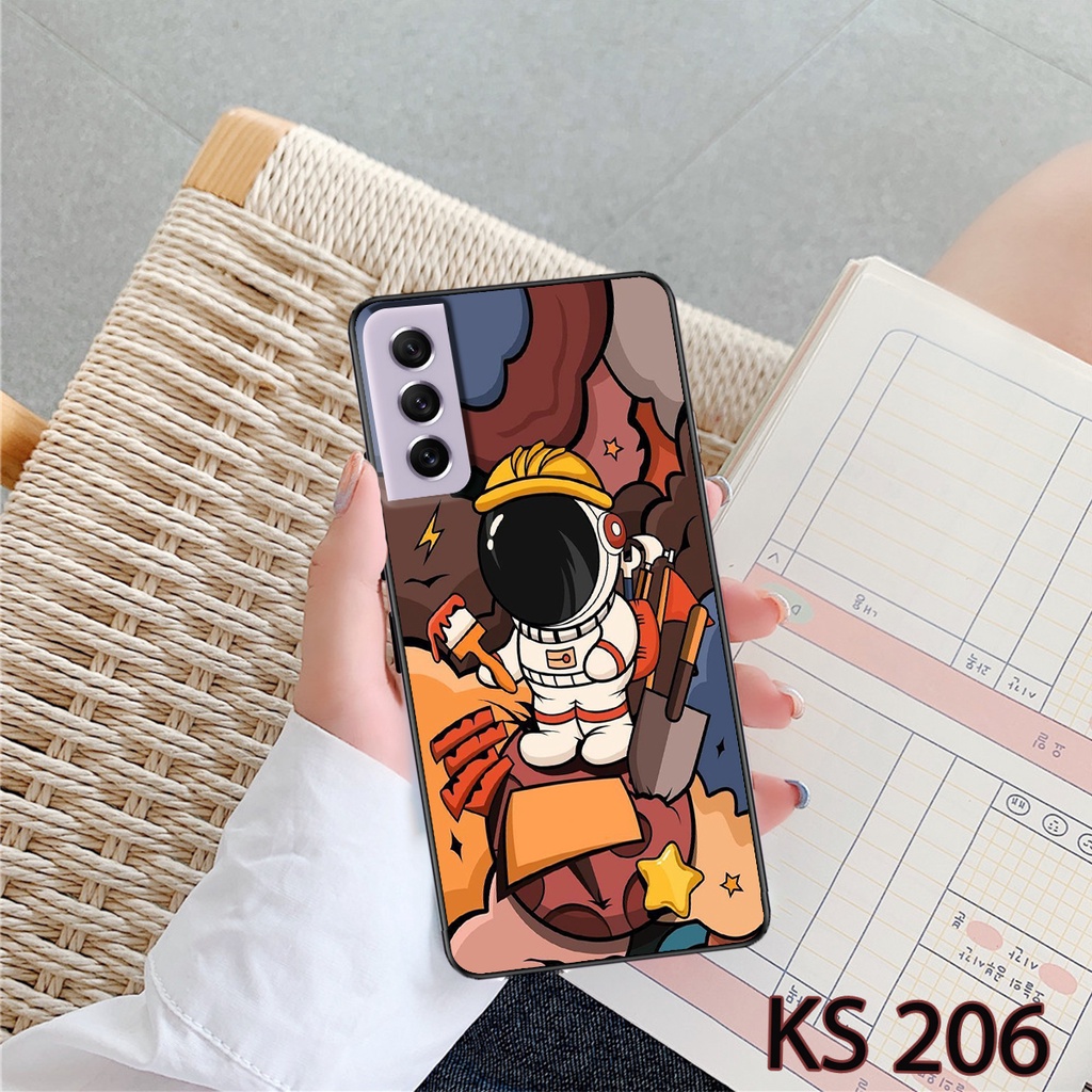 Ốp Samsung S21 - S21 FE -  S21 PLUS - S21 Ultra - Ốp lưng Samsung in hình Vũ trụ Phi hành gia