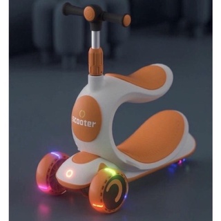 Xe Trượt Scooter Cho Bé 3 IN 1, Trượt, Bập Bênh, Ngồi Chòi Chân