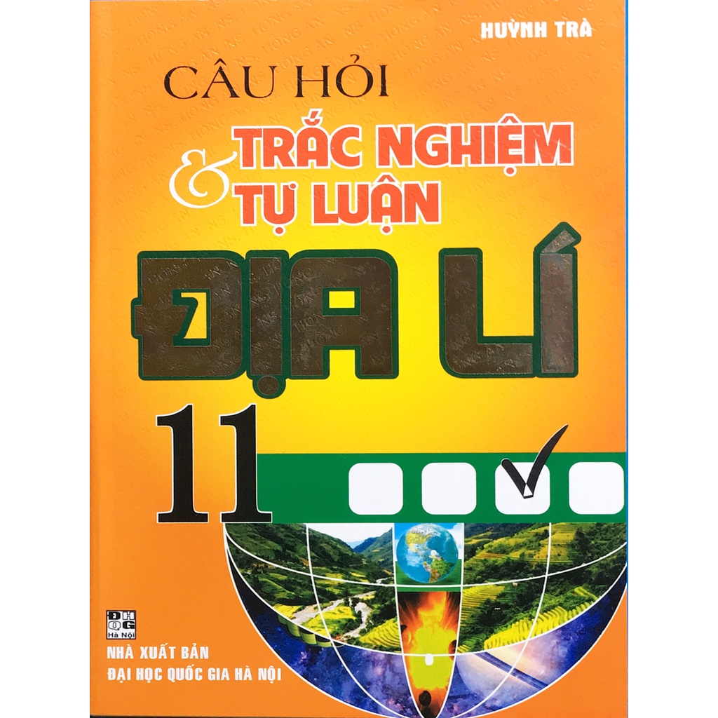 Sách - Câu hỏi trắc nghiệm và tự luận Địa lí 11