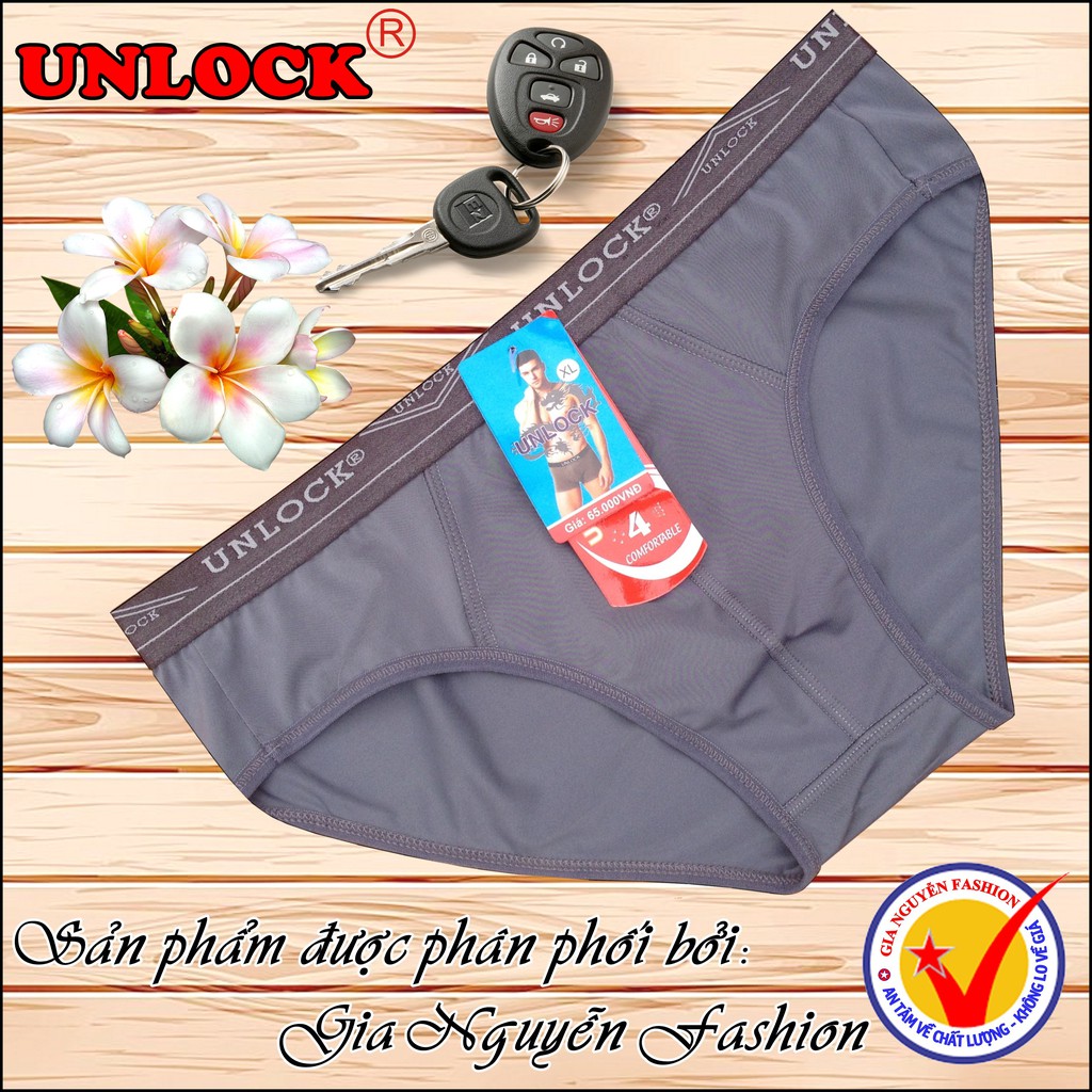 Bộ 5 quần lót nam Thun lạnh, lưng nhỏ - Hàng UNLOCK Việt Nam