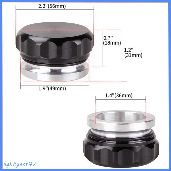 Nắp Đậy Bình Nhiên Liệu Bằng Hợp Kim Nhôm Cho Xe Hơi