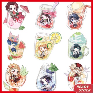 Móc Khóa Acrylic Họa Tiết Thanh Gươm Diệt Quỷ Dễ Thương