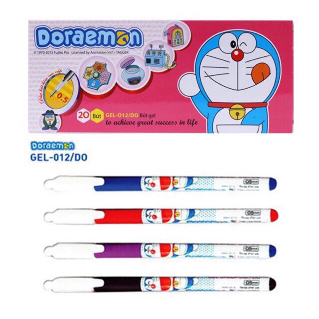 Bút Gel nước Doraemon GEL-012/DO Nét 0.5mm