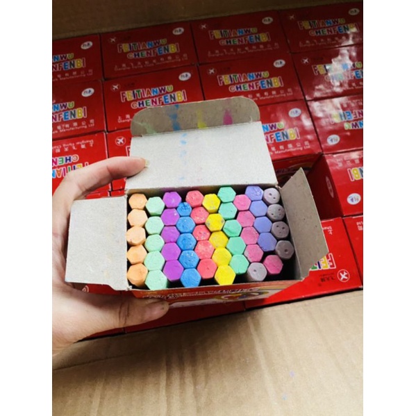 Phấn lục giác 1 hộp 48 viên
