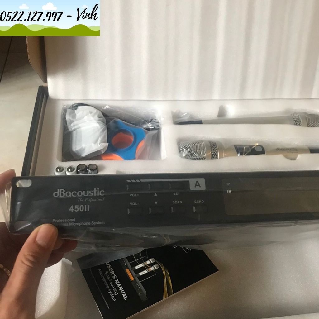 Micro không dây dB acoustic 450II v2 năm 2022 - Hàng chính hãng