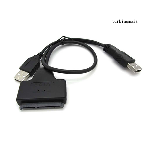 Cáp Chuyển Đổi Usb 2.0 Sang 2.5inch 22 7 + 15 Serial Ata Sata 2.0 Hdd / Ssd