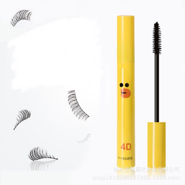 Mascara 4D 3 IN 1  vịt vàng và gấu nâu | BigBuy360 - bigbuy360.vn