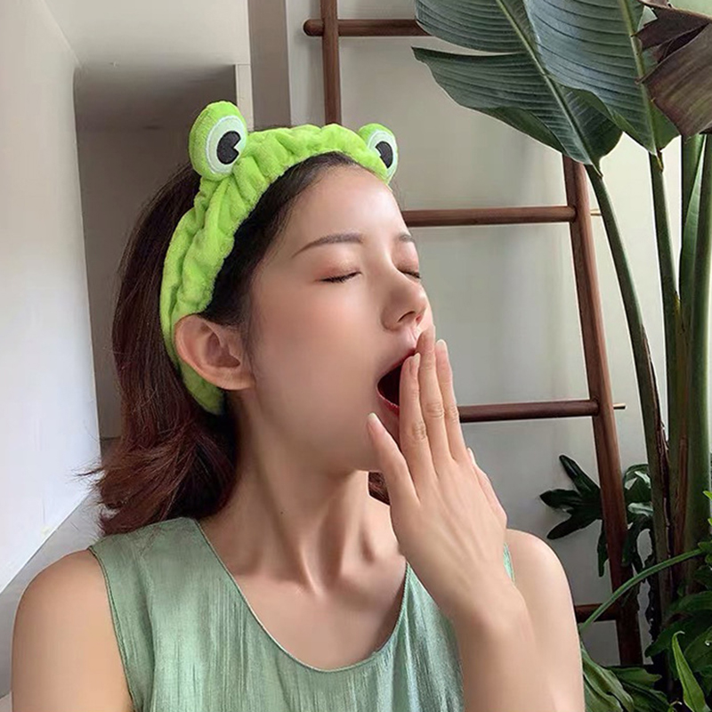 Băng Đô Co Giãn Hình Chú Ếch Dễ Thương