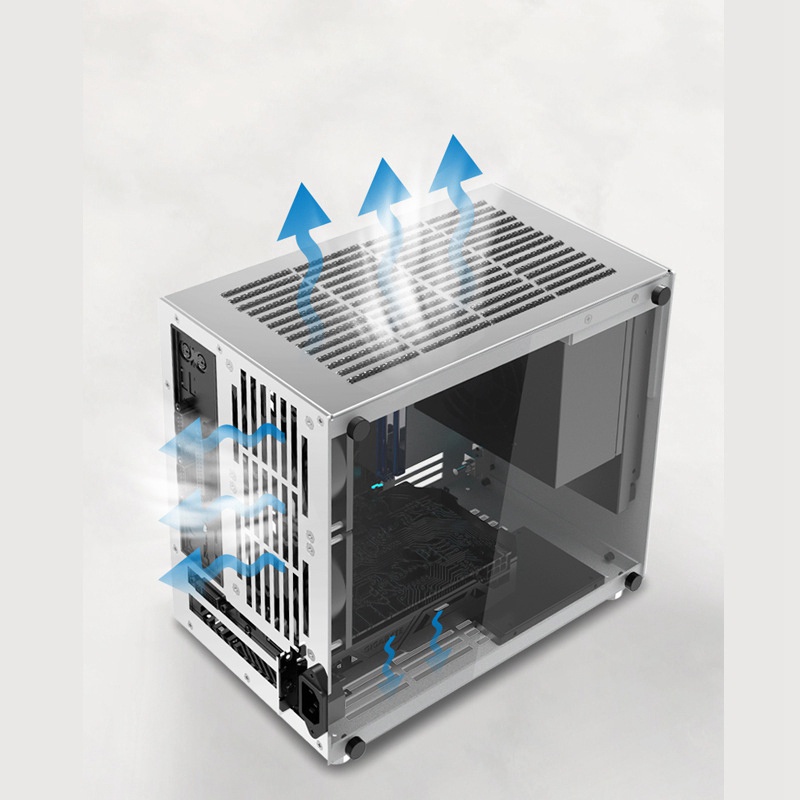 Bộ Nguồn SFX Sier A4 ITX Chassis Hỗ Trợ 240 SFX-L Cho Máy Tính