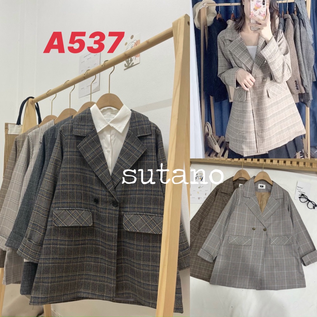 Áo blazer nữ-áo blazer 2 lớp phong cách hàn quốc áo vest nữ khoác ngoài hàng Quảng Châu cao cấp
