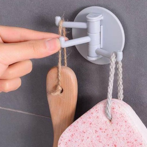 Móc dán tường - Móc treo đa năng 3 móc 3 chấu 101256