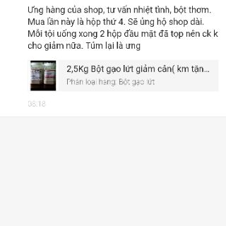 2,5Kg Bột gạo lứt giảm cân