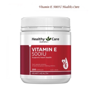 Viên uống Healthy Care Vitamin E 500IU của Úc  200 viên - Beauty Shop
