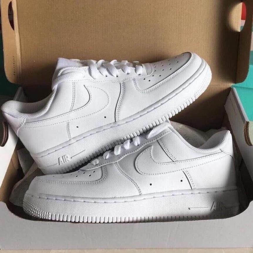 Giày thể thao AF1 Trắng, Giày sneaker air force 1 trắng full nam nữ siêu hot dễ phối đồ tặng FullBoxBill