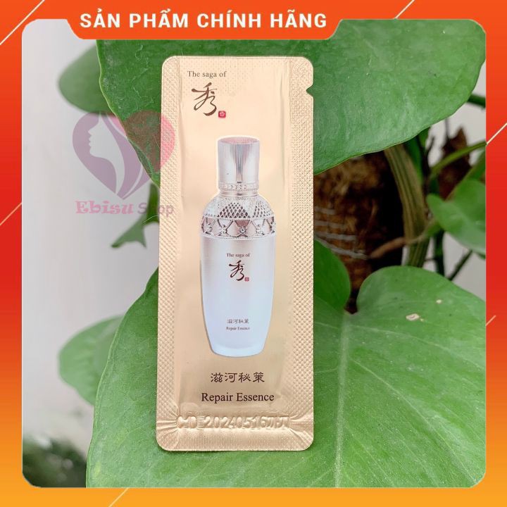 Gói tinh dầu tái sinh da Repair Essence The Saga Of Xiu_1ml 𝐄𝐁𝐈𝐒𝐔 𝐂𝐎𝐒𝐌𝐄𝐓𝐈𝐂𝐒