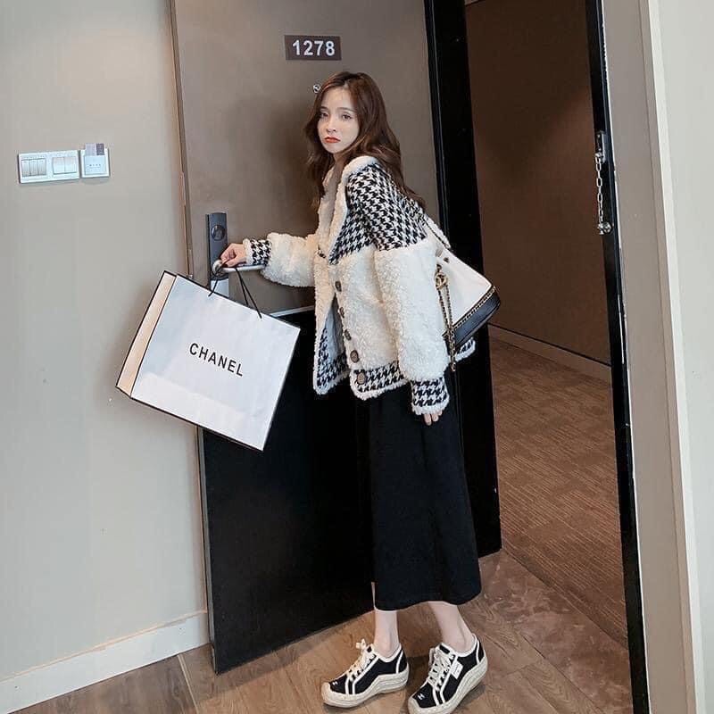 Khoác bông ziczac dày đẹp săn sale | BigBuy360 - bigbuy360.vn