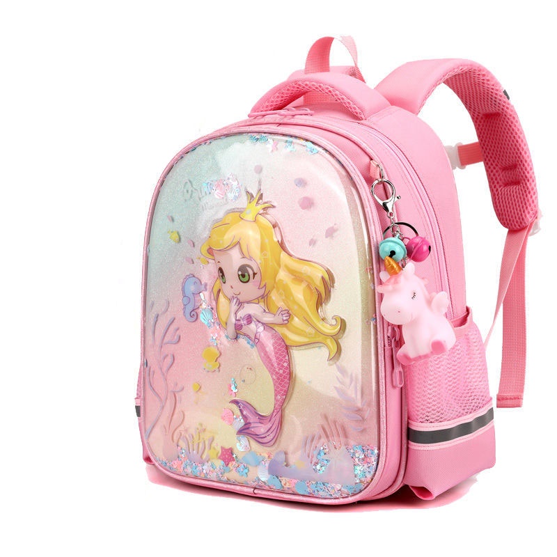 Balo Đi Học Đính Kim Tuyến Thời Trang Cho Bé Gái Lớp 1-2-3-4