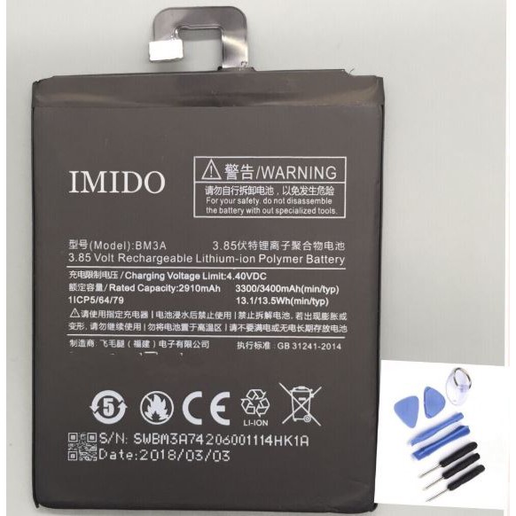 Pin Xiaomi Note 3 BM3A