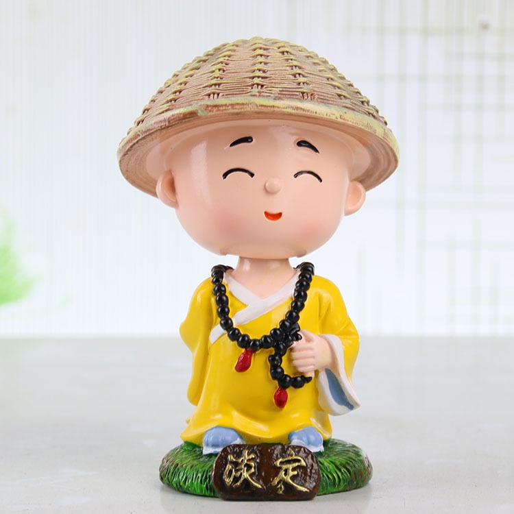 Tượng chú tiểu bình yên trang trí ô tô, nhà cửa/ Sét tượng chú tiểu nhiều mẫu 💕FREESHIP 50k💕 - Dear Ladies