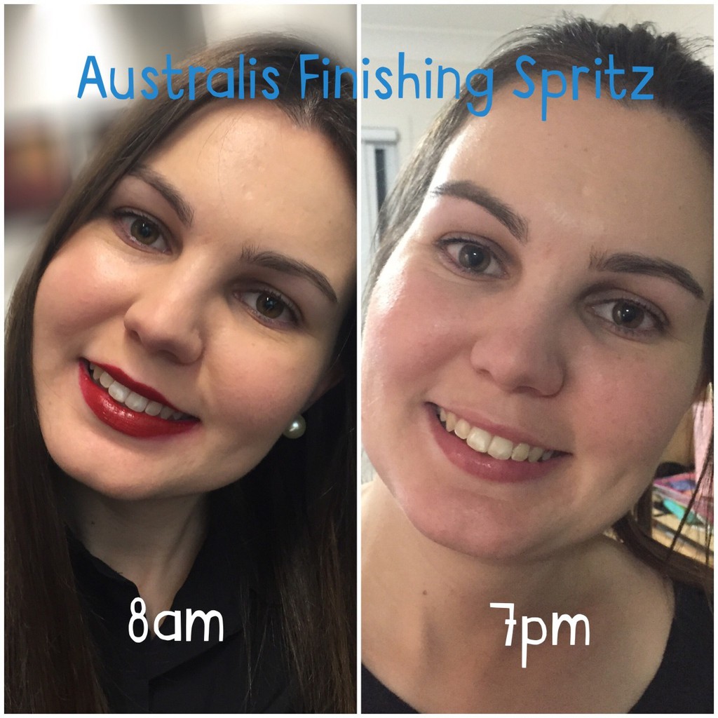 Xịt Khóa Lớp Trang Điểm Dưỡng Ẩm Da Australis Make Up Finishing Spritz Sản phẩm chính hãng