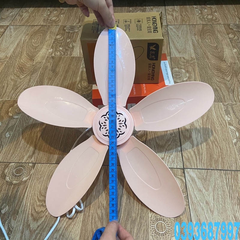 🍀Quạt Trần Mini HONGYING-680 Phù Hợp Người Già và Trẻ Nhỏ Cần Yên Tĩnh