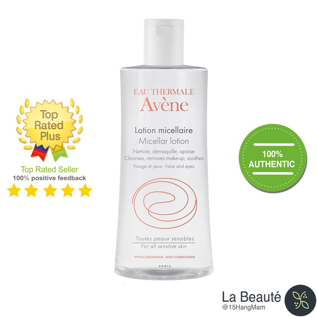 Avène Micellar Lotion - Nước Làm Sạch Da Không Cồn 200ml