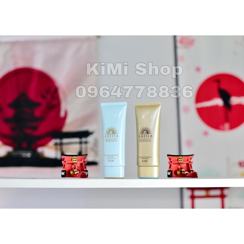 [Bạn mới nhập COSHBM -50% đơn 0Đ] Kem chống nắng Anessa Perfect UV Sunscreen Gel 90g