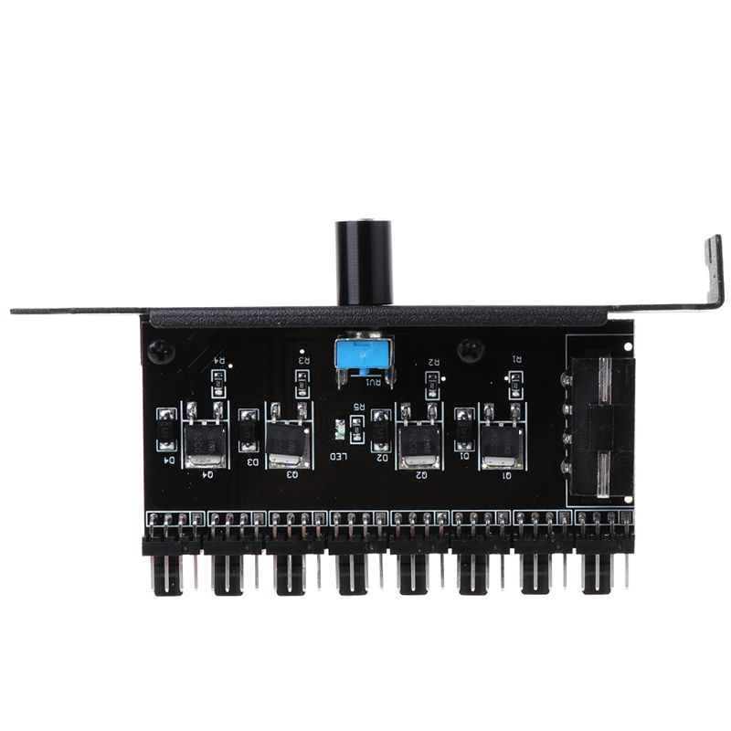 Bộ Chia 1 Ra 8 Cổng Quạt Tản Nhiệt PWM DC 12V 4 PIN Chuyên Dụng Cho PC