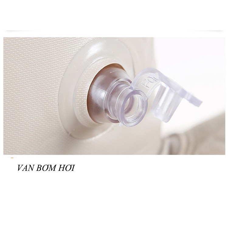 Đệm Hơi Ô Tô Cao Cấp Nằm Thư Giãn Trên Ô Tô - Kèm Bơm Điện Và Túi Đựng