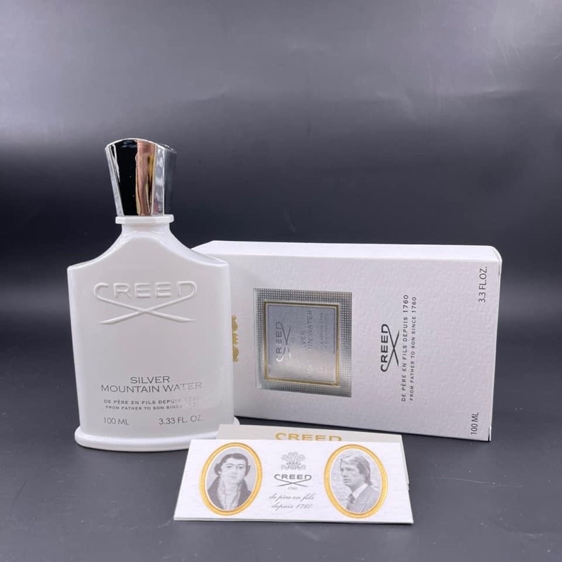 Nước hoa nam Creed Silver Mountain Water 120ml chính hãng thơm lâu - Nước hoa dubai - pháp