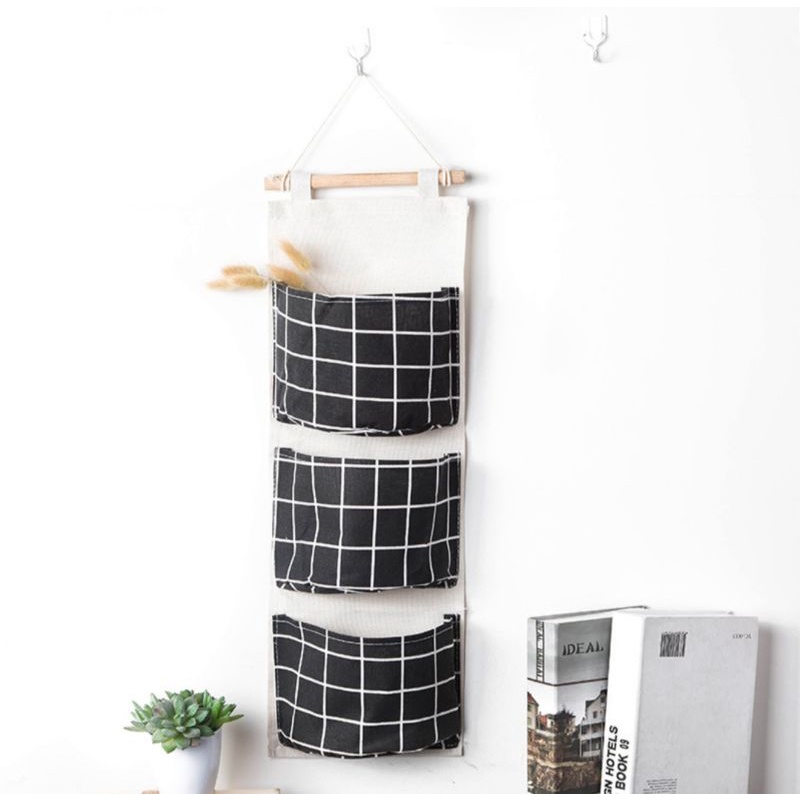 GIỎ VẢI TREO ĐỒ CÁ NHÂN VẢI CANVAS CHỐNG THẤM NƯỚC