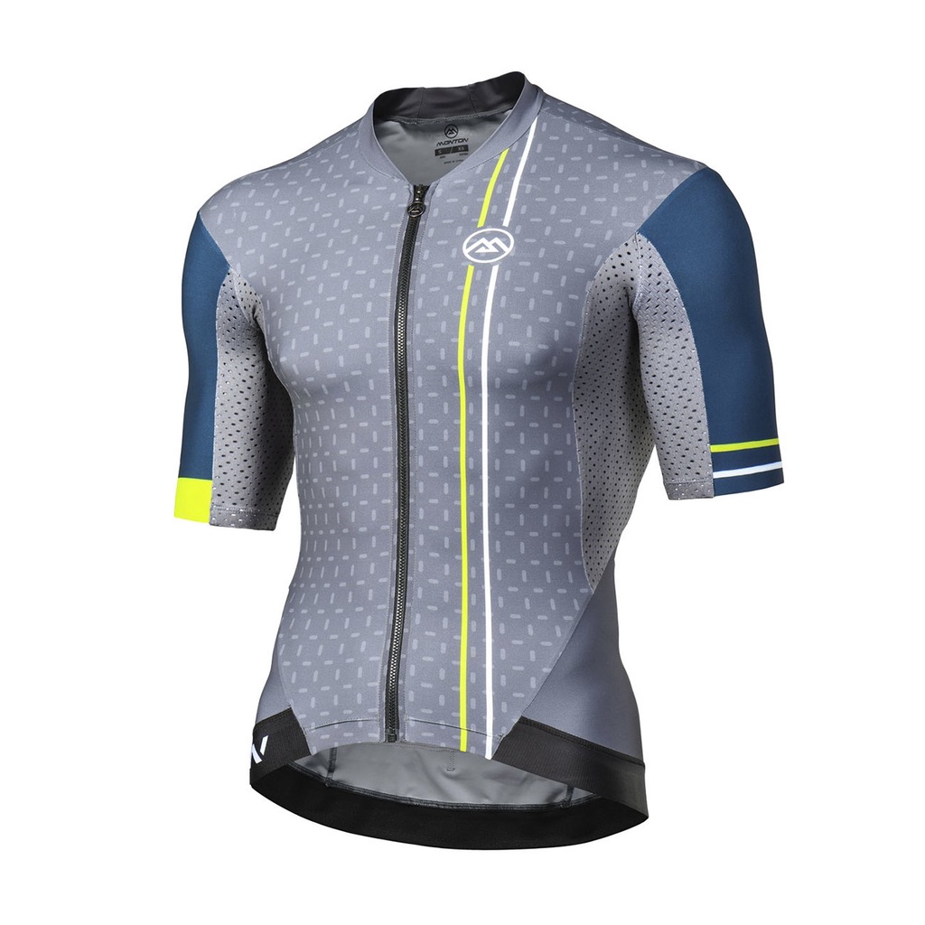 Áo đạp xe ngắn tay Monton Venucia Grey