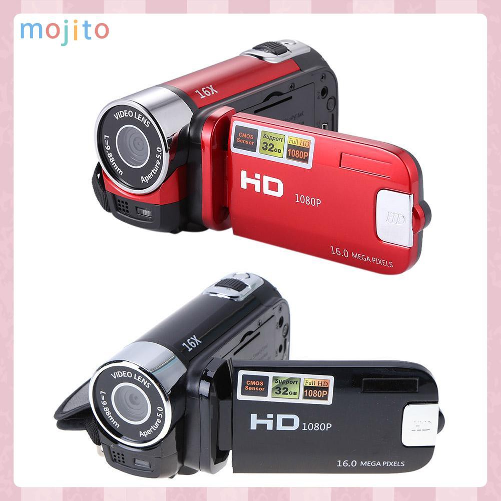 MOJITO Digital Video Camera Full HD 1080P 32GB 16x Zoom Mini Camcorder DV Camera