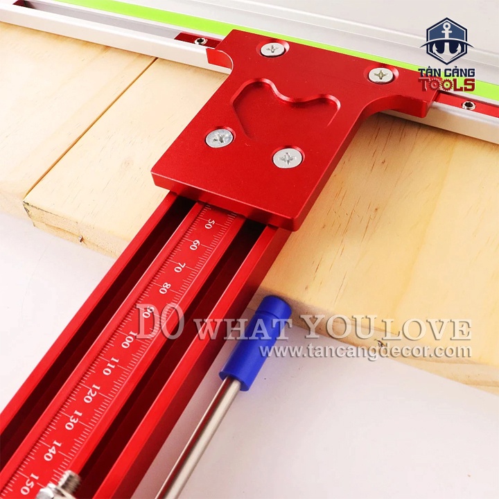 Bộ Cử Hỗ Trợ Xả Ván Kết Hợp Với Ray Dẫn TrackSaw