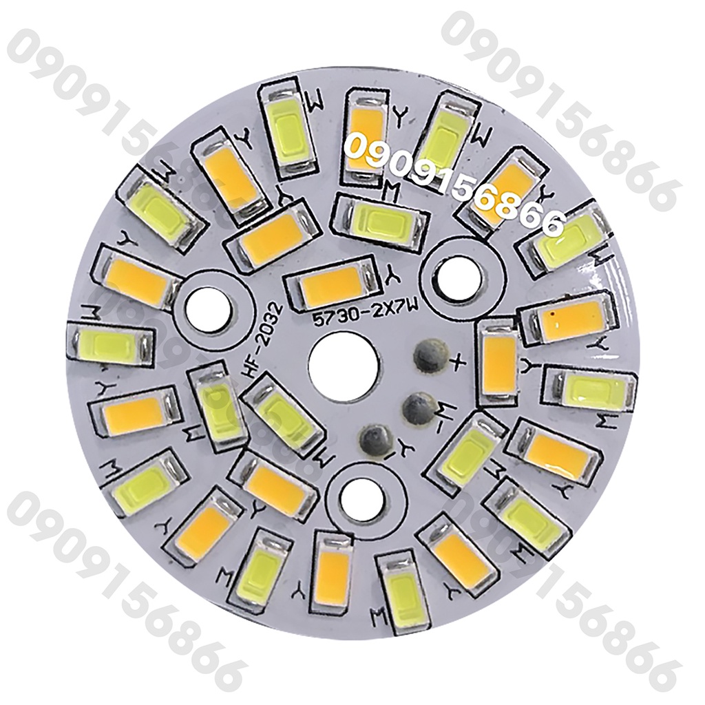 Led vỉ tròn 3 màu 3w-5w-7w-9w-12w