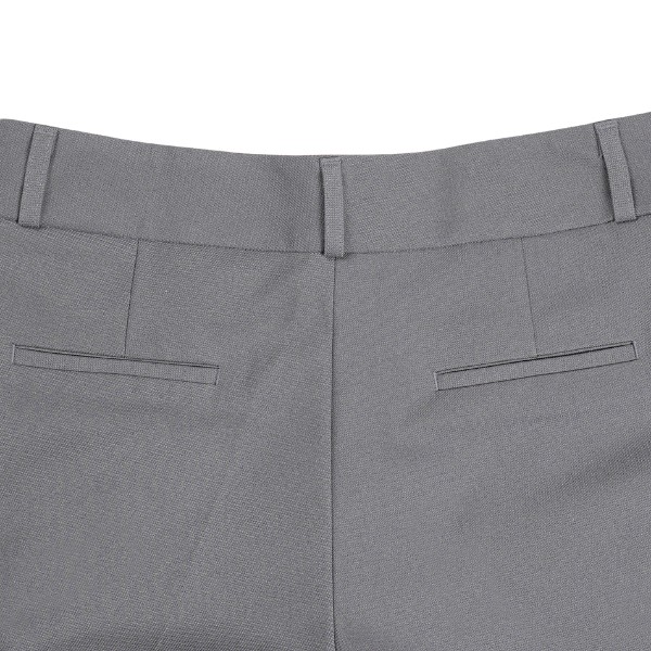 Quân tây nữ công sở đẹp 9 tấc màu ghi xám bigsize trơn Thái Hoà 2c982-07-01
