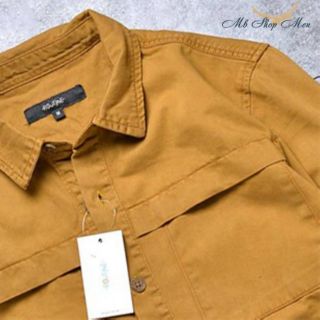 Áo DENIM OVERSHIRT cổ bẻ