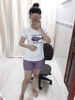 Bộ đùi thun phối kate