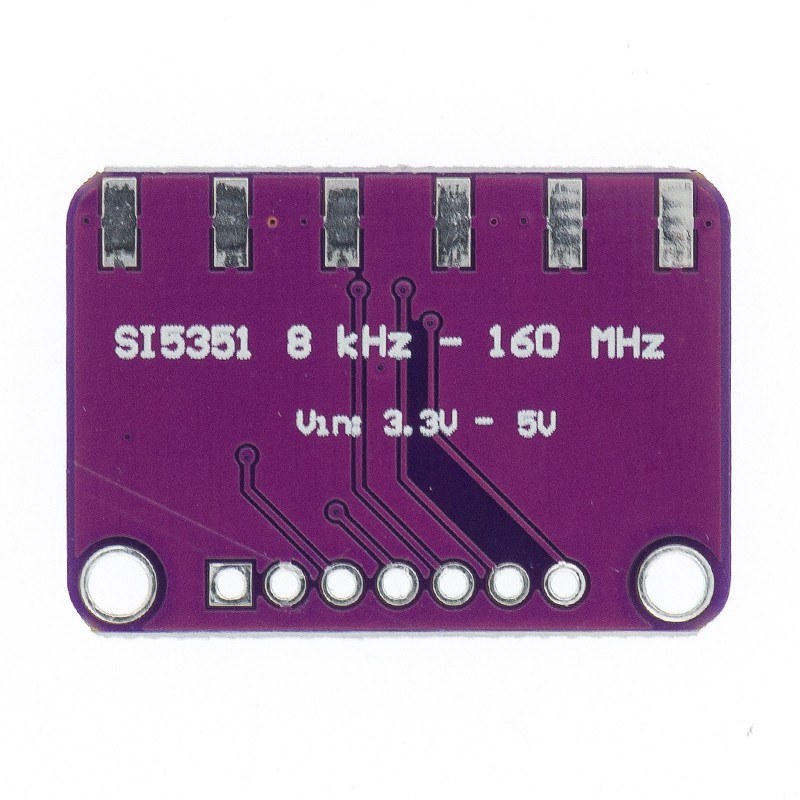 Mô Đun Phát Tín Hiệu Đồng Hồ Dc 3v-5v Cjmu-5351 Si5351A Si5351 I2C