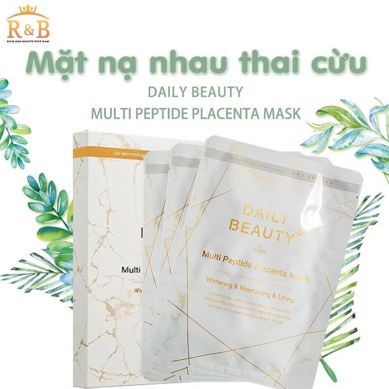 Trải Nghiệm Mặt Nạ Nhau Thai Cừu Hàn Quốc