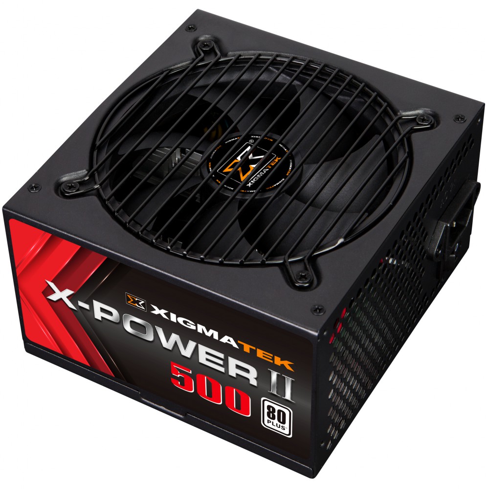 Nguồn XIGMATEK X-POWER II 550 500W Chính hãng (2x4+4pin, 6+2pin). Vi Tính Quốc Duy