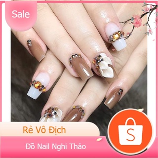 Sơn thạch Nâu Tây màu đẹp quá Hot được nhiều nàng yêu thích làm nail